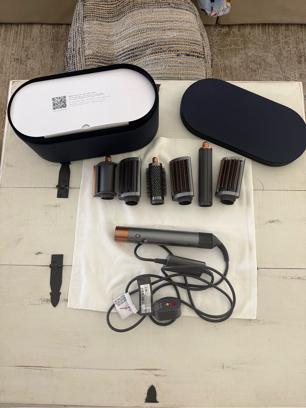 Dyson Multi-Styler Long Set in Navy and Copper